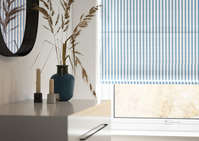 Lace Stripes, River - Twist&Fit Roman Blind - Image 5